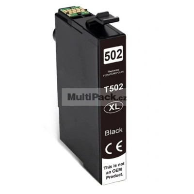 EPSON 502XL black ( 502 XL dalekohled / C13T02W14010 ) - kompatibilní náplň do tiskárny Epson