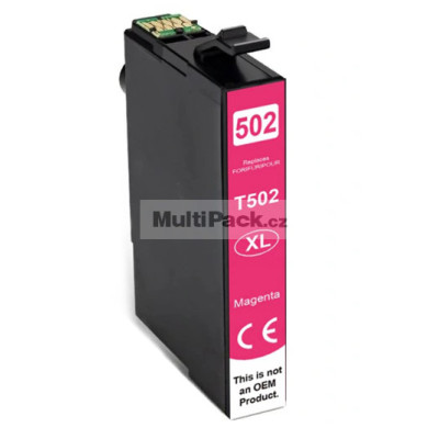 EPSON 502XL magenta ( 502 XL dalekohled / C13T02W34010 ) - kompatibilní náplň do tiskárny Epson