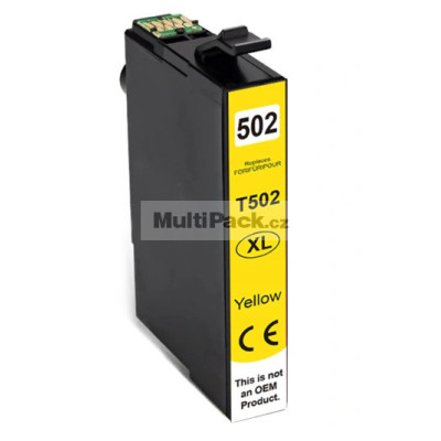 EPSON 502XL yellow ( 502 XL dalekohled / C13T02W44010 ) - kompatibilní náplň do tiskárny Epson